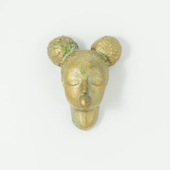 Figur med tuggummibubbla