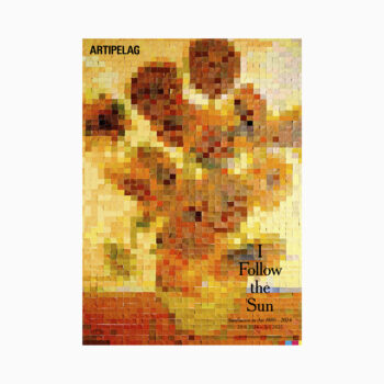 Affisch på verket After van Gogh (Pictures of Color) av Vik Miniz.