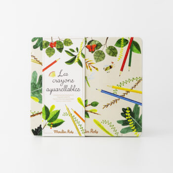 Akvarellpennor i metallask