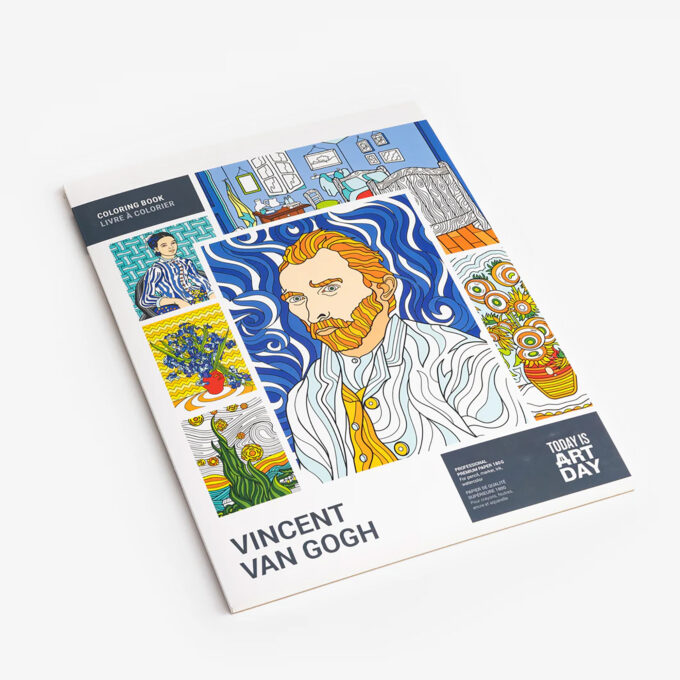 Colouring Book Vincent Van Gogh