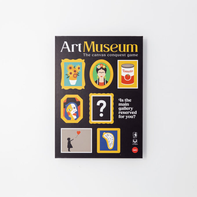 Art Museum – The Canvas Conquest Game, ett sällskapsspel för hela familjen.