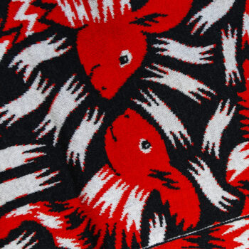 Ekorrmönstret till sjalen ZING av Hanna Werning.