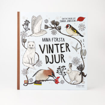 Omslag till boken Mina första vinterdjur av Emma Jansson.