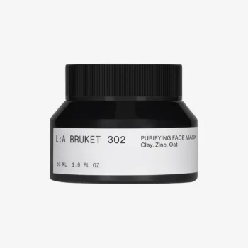 Japanskinspirerad glasburk med lock.